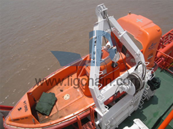 Fast Rescue Boat Launching Appliance Davit 